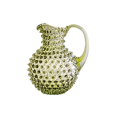 Anna von Lipa - Paris Hobnail Karaffe 2L olivgrün - Karaffen aus Glas im Sale